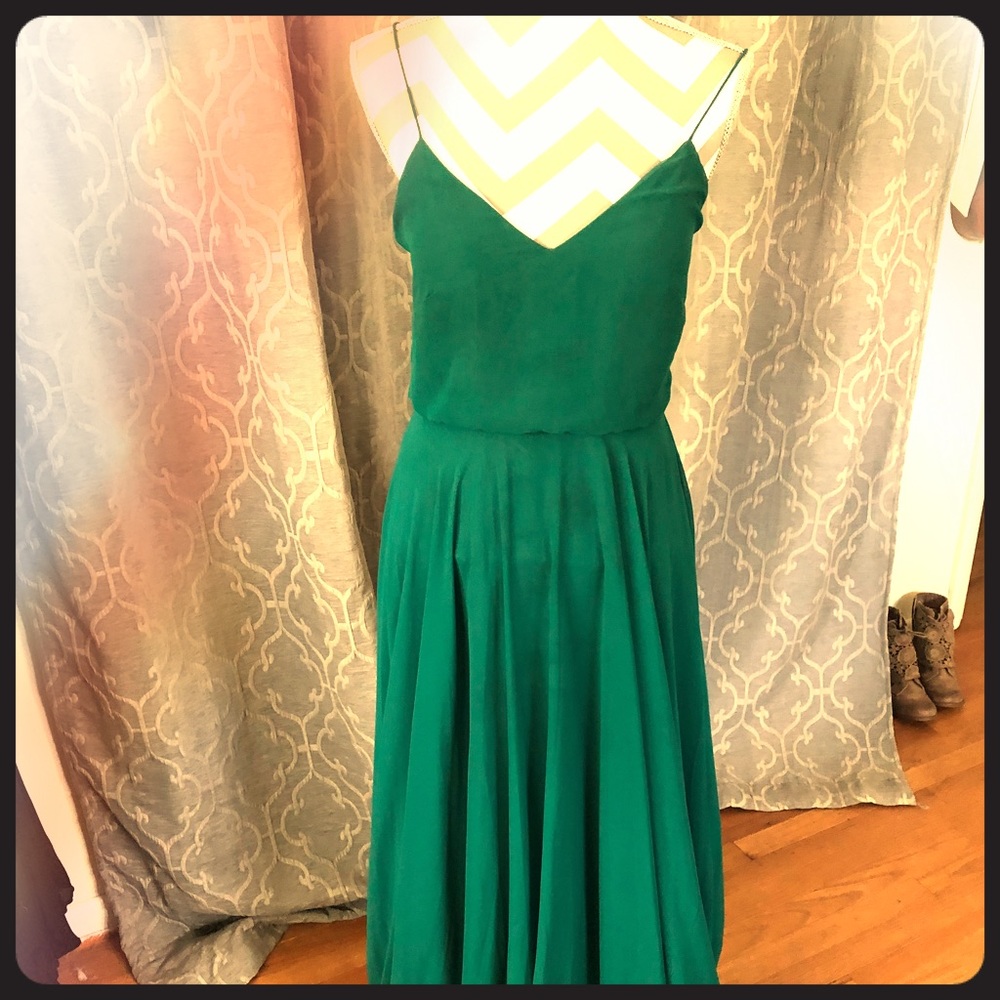 Emerald Green Gown